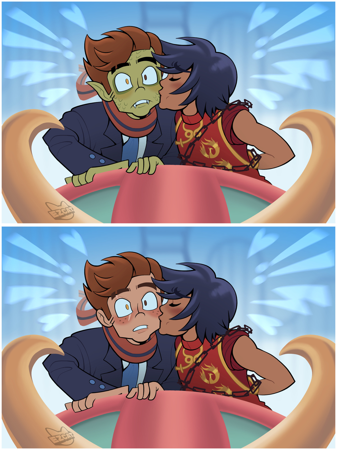 Once Bitten, Twice Shy (2026, Clip Studio Paint)