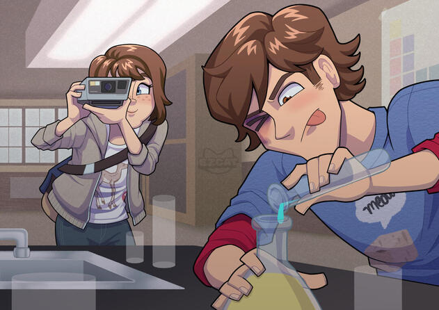 Maxwell Silver Hammer, Perfect Timing! 2025, Clip Studio Paint