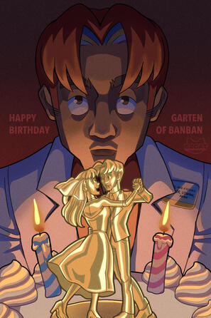 Happy Birthday, Banban 2024, Clip Studio Paint