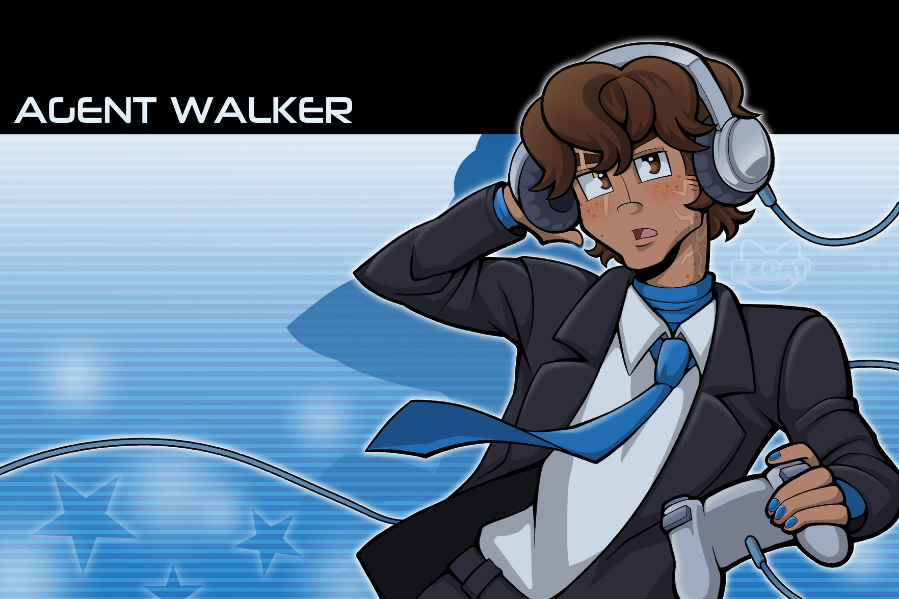 Agent Walker (2026, Clip Studio Paint)